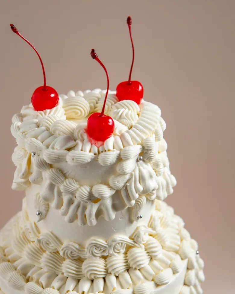 Pastel Boda Vintage Cherry - Imagen 2