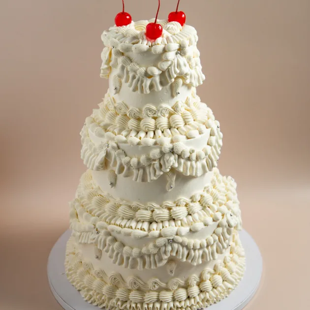 Pastel Boda Vintage Cherry