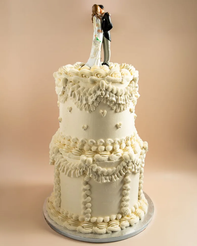 Tarta Boda Vintage Cherry