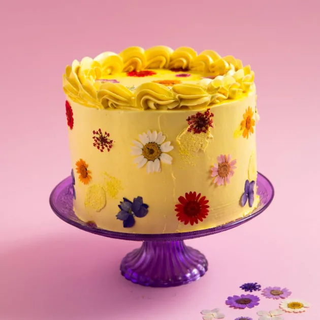 Pastel Flor seca