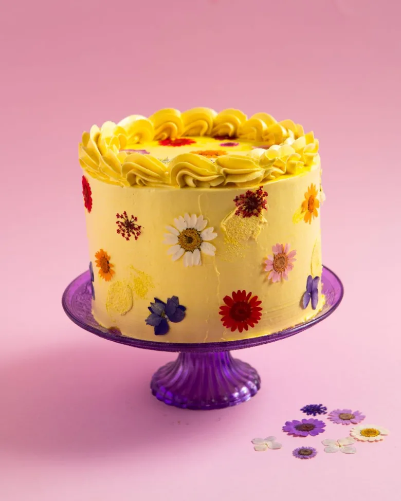 Pastel Flor seca
