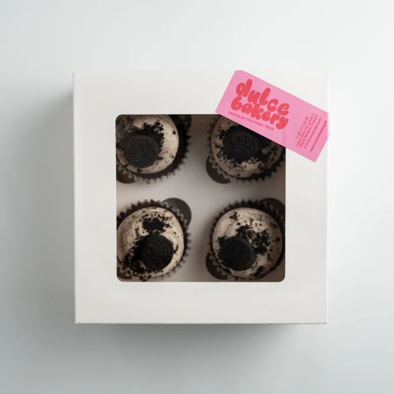 Box de 4 cupcakes