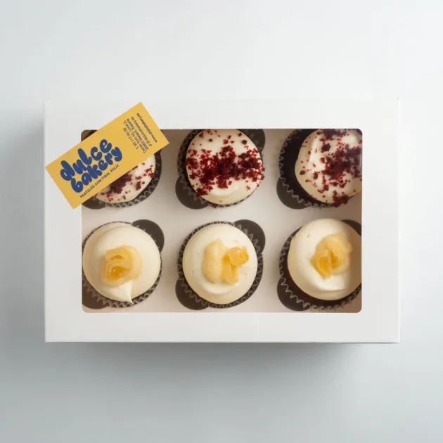 Caja de 6 cupcakes