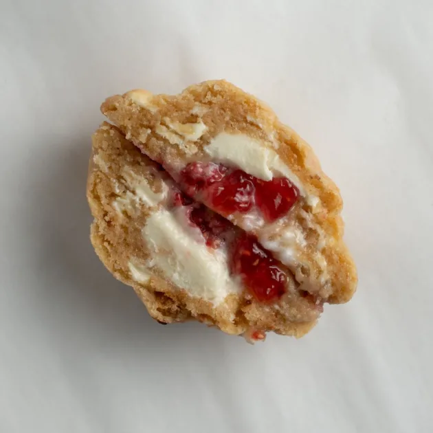Cookie Frambuesa y choco blanco