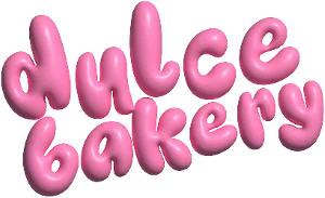 Logo Dulce Bakery rosa