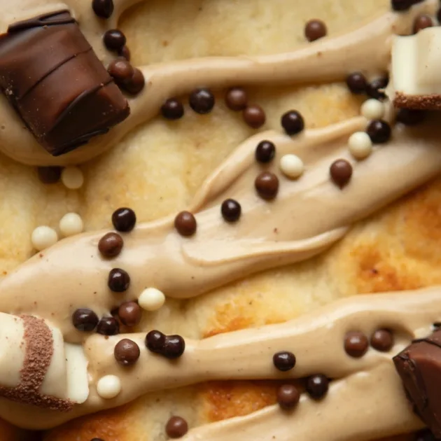 Coca de crema Kinder